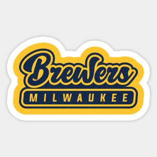 Milwaukee Brewers 01 Sticker